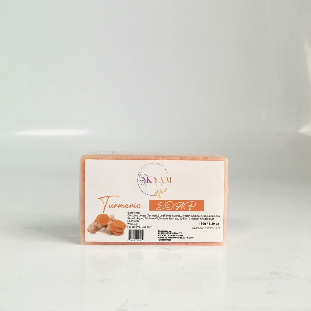 Turmeric Soap: Radiant Glow Bar and spot fading